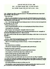 Tài liệu ôn thi tốt nghiệp THPT môn Lích sử